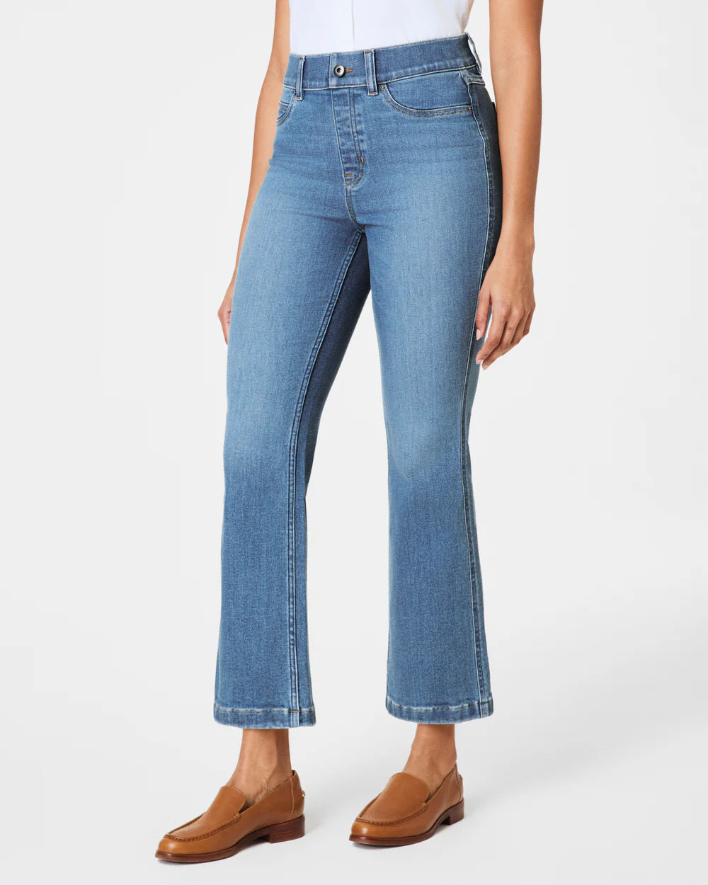 Spanx - Kick Flare Jeans - Stonewashed Blue - Findlay Rowe Designs