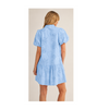 Jodifil - Dress - Mini Puff Sleeve Appliqué - Light Blue - Findlay Rowe Designs