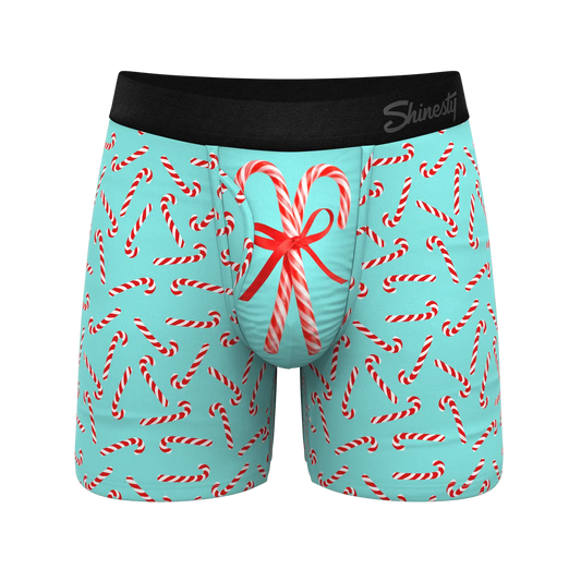 Shinesty - Pouch Underwear - Peppermint Pimp Canes - Large