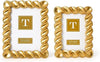 Frame - Spiral Twist Gold Leaf