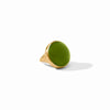 Julie Vos - Ring - Solara Statement - Iridescent Palmetto Green - Size 8