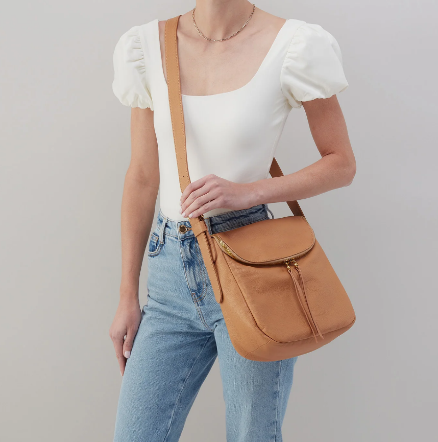Hobo - Fern North-South Crossbody - Sandstorm - Findlay Rowe Designs
