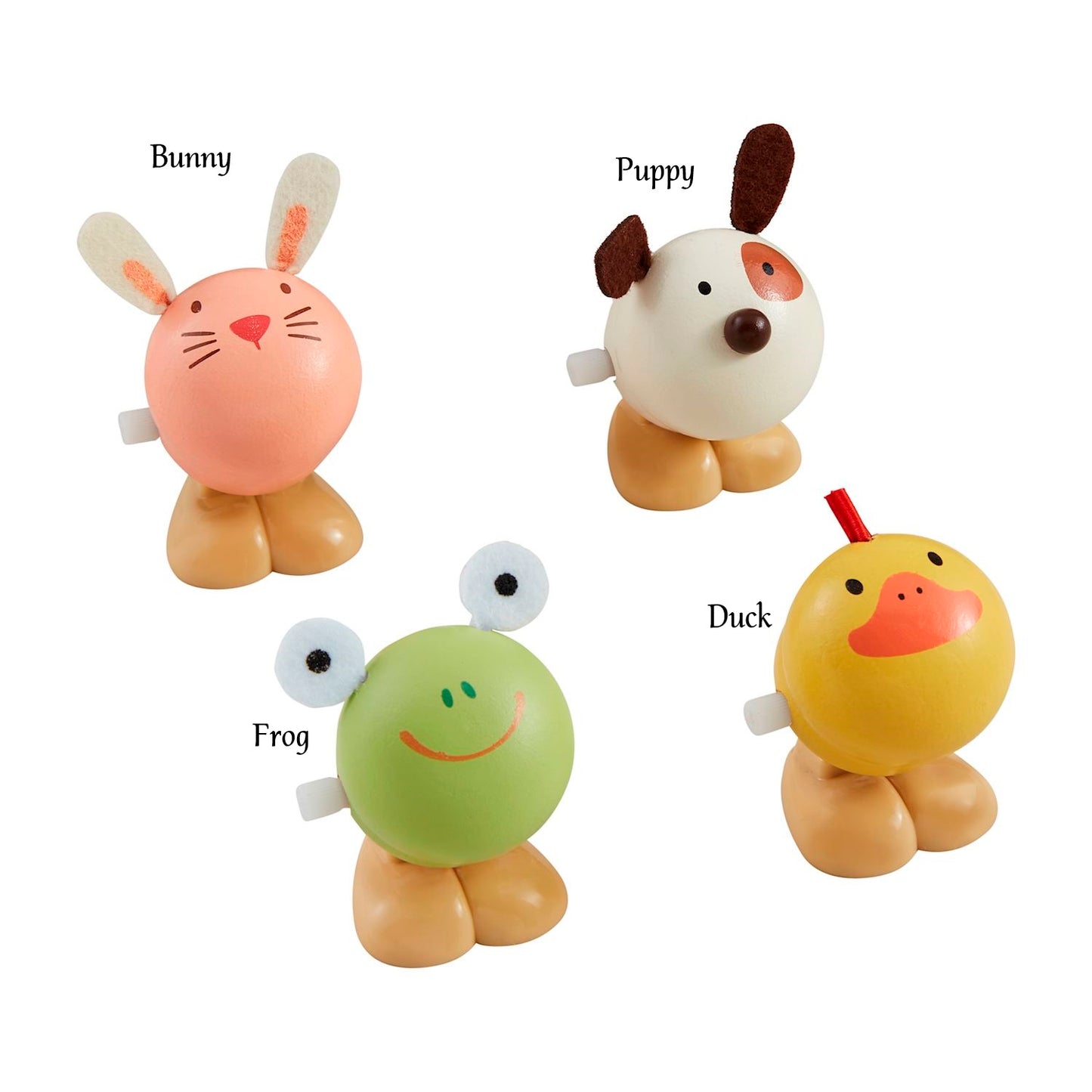 Mud Pie - Kids - Wooden Wind Up Animals - Findlay Rowe Designs