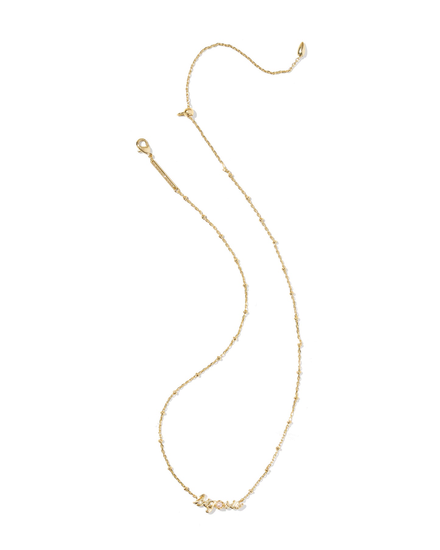 Kendra Scott - Big Sis Short Pendant Necklace Gold - Freshwater Cultured Pearl - Findlay Rowe Designs