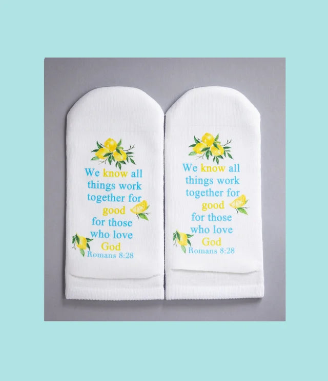 Standing on the Word - Socks - Word Together for Good - Findlay Rowe Designs
