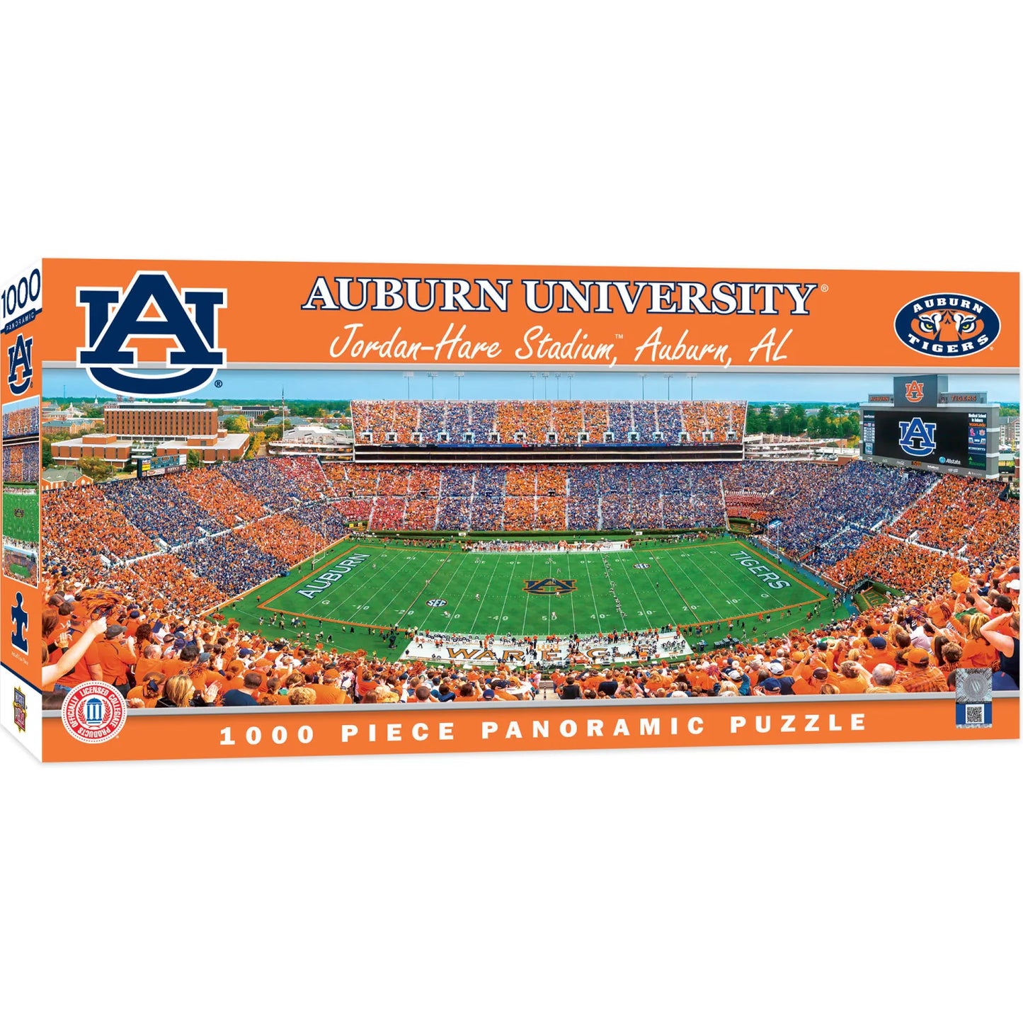 Puzzle - Auburn Tigers - 1000 Piece Panoramic - Findlay Rowe Designs