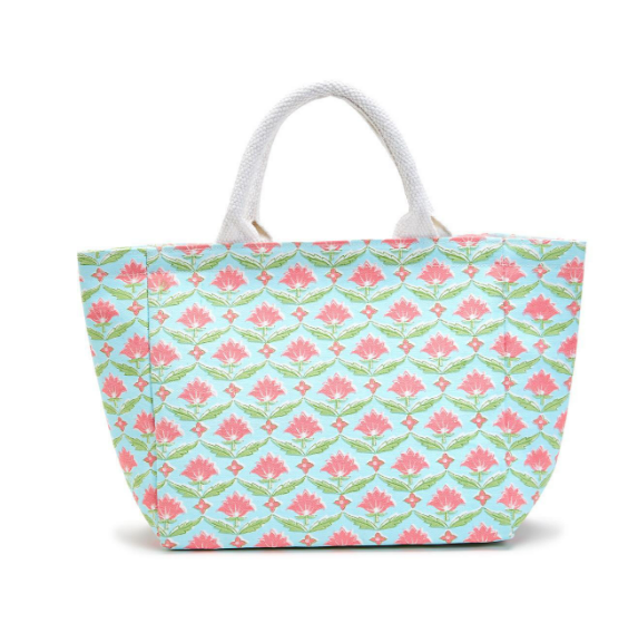 Two's Company- Floral Lunch Tote