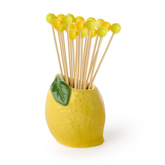 Toothpick Holder - Lemon - Findlay Rowe Designs