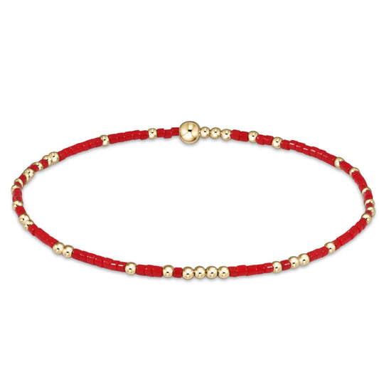 Enewton - EGirl Hope Unwritten Bracelet - Bright Red - Findlay Rowe Designs