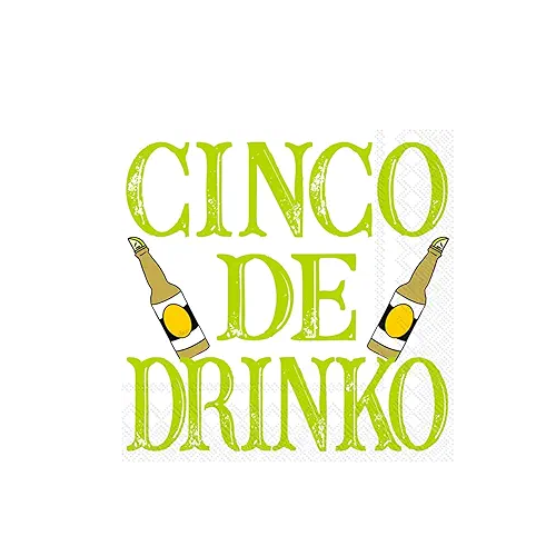 Cinco De Drinko cocktail Napkins - Findlay Rowe Designs