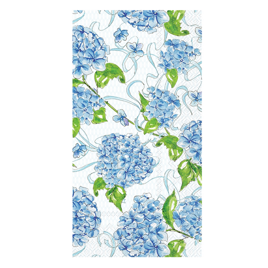 Guest Towel Napkin - Hydrangeas All Over - Findlay Rowe Designs