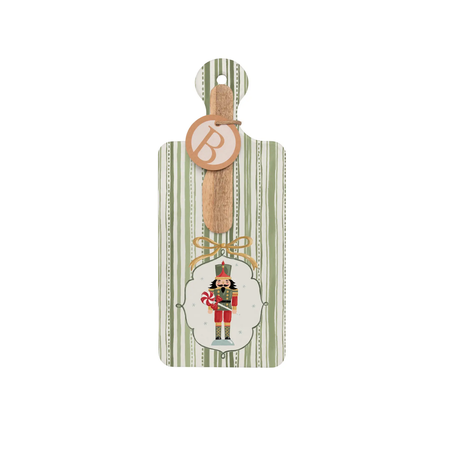 Rosanne Beck - Charcuterie Board Spreader Set - Frosty Nutcracker - Findlay Rowe Designs