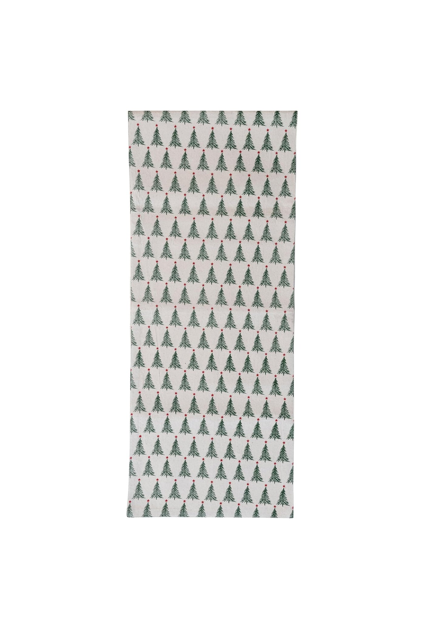 Table Runner - Stonewashed Christmas Trees