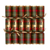 Caspari - Celebration Crackers - Reindeer Tartan