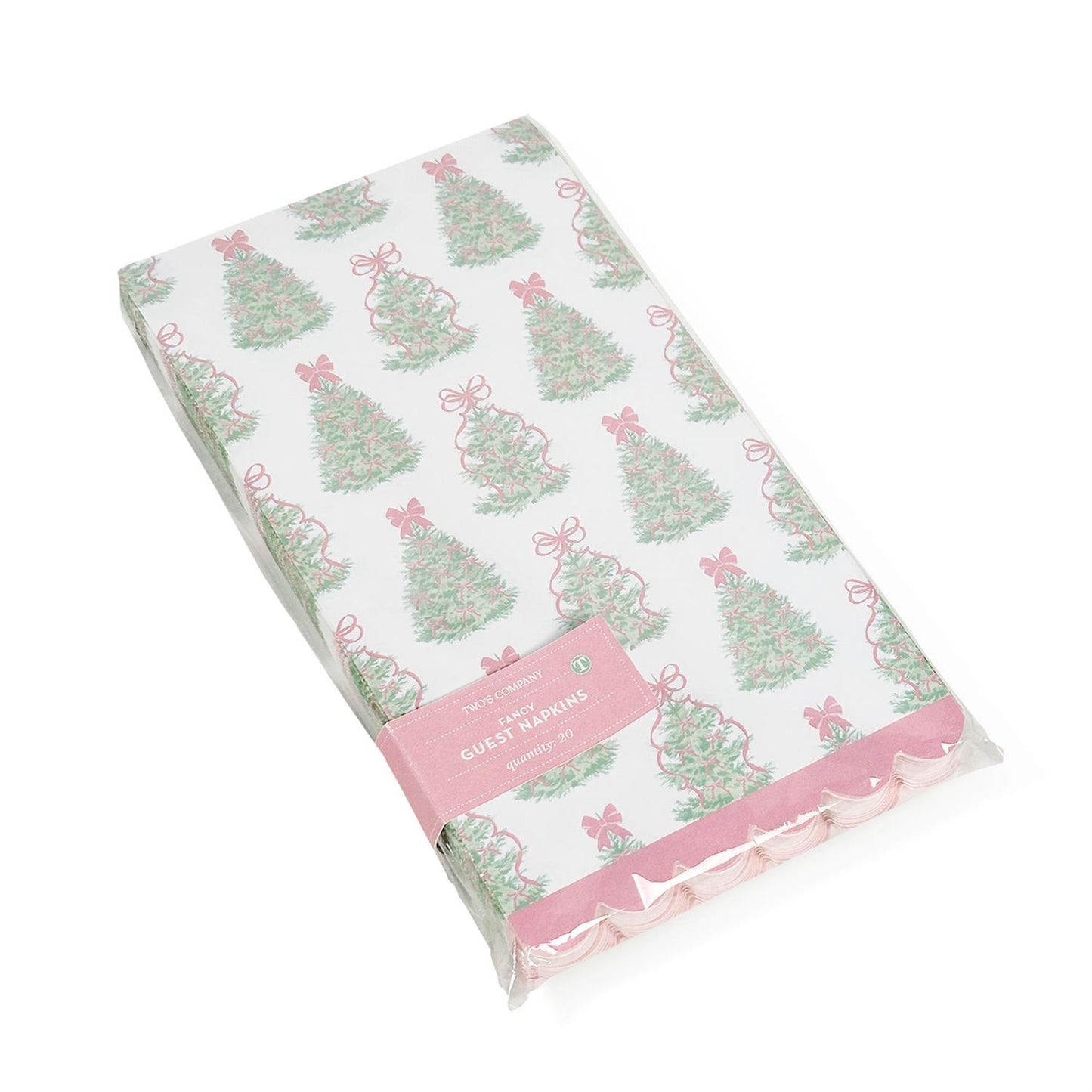 Guest Towel Napkin - Fancy and Festive Trees - Findlay Rowe Designs