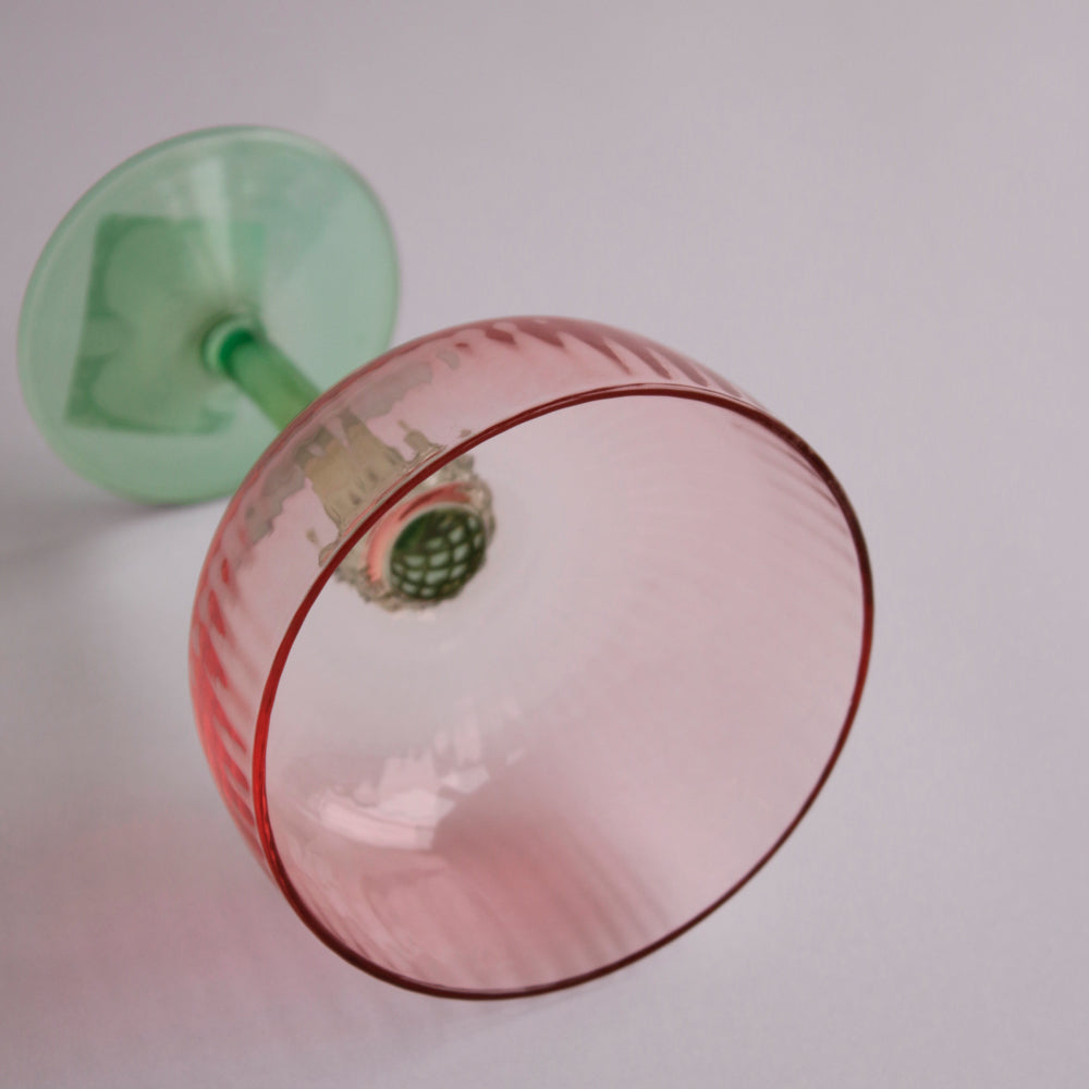Beatriz Ball - Glass Aquarelle Coupe - Multi - Findlay Rowe Designs