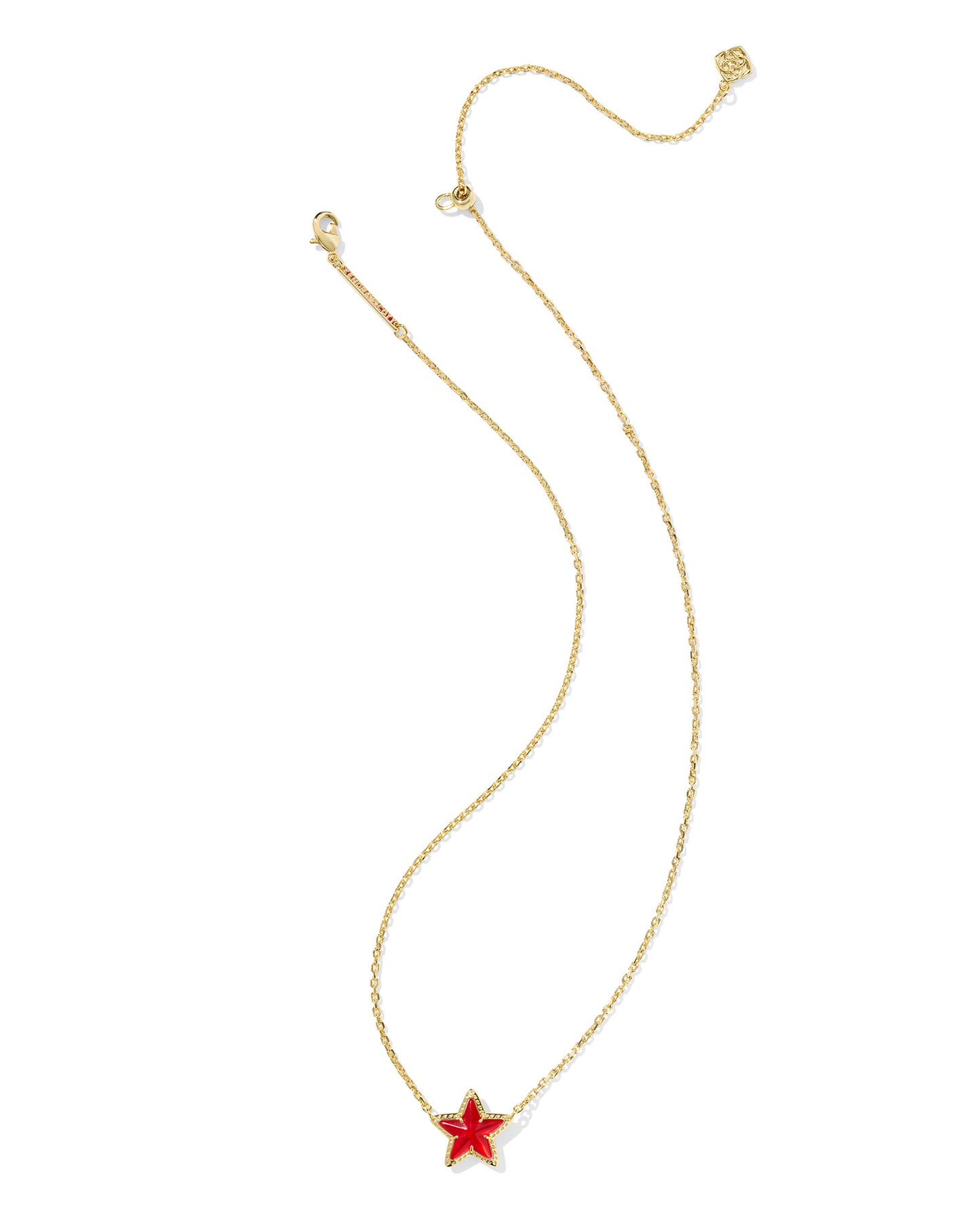 Kendra Scott - Necklace - Cassidy Star - Gold Red Illusion - Findlay Rowe Designs