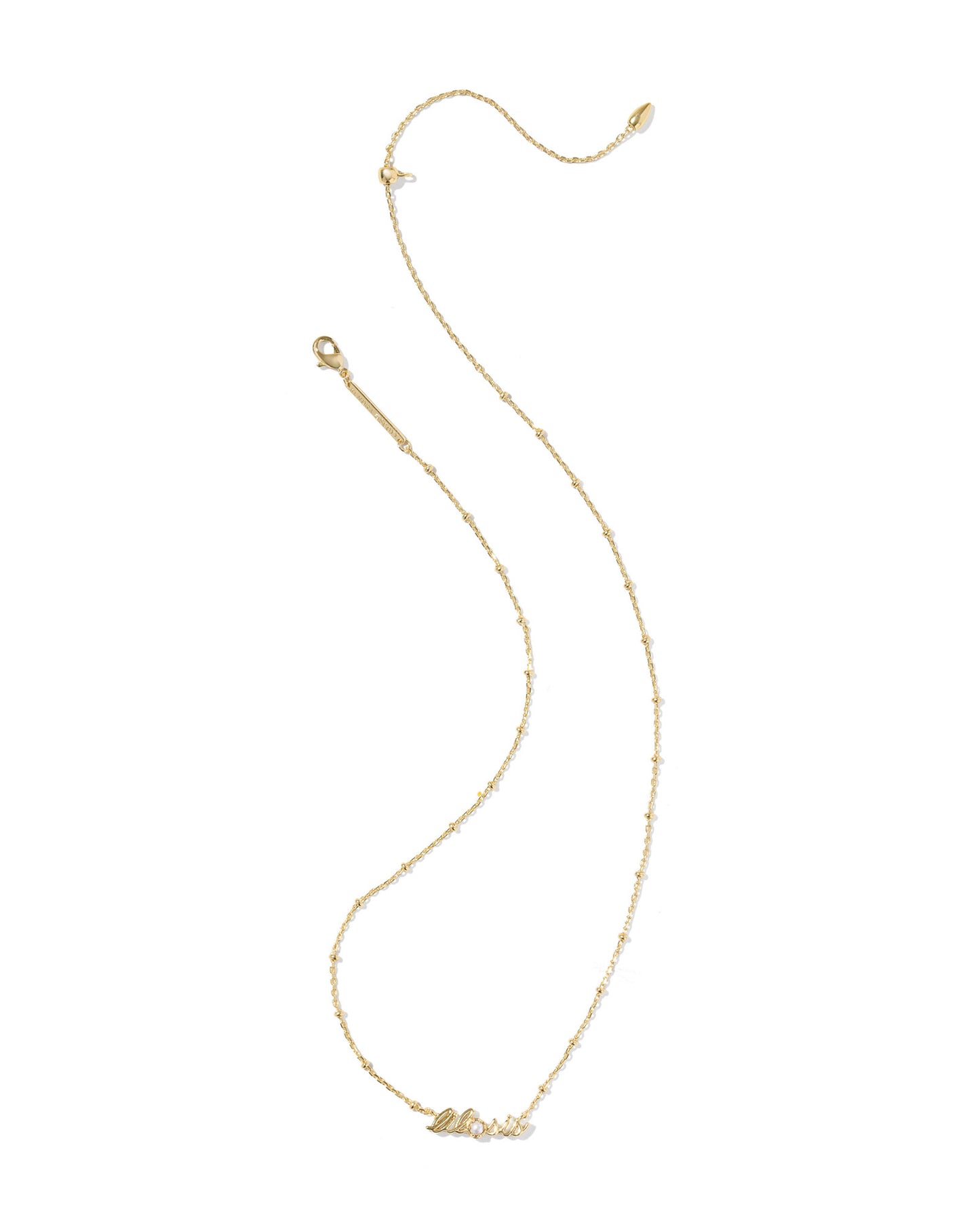 Kendra Scott - Lil Sis Gold Short Pendant Necklace - Gold Freshwater Cultured Pearl - Findlay Rowe Designs