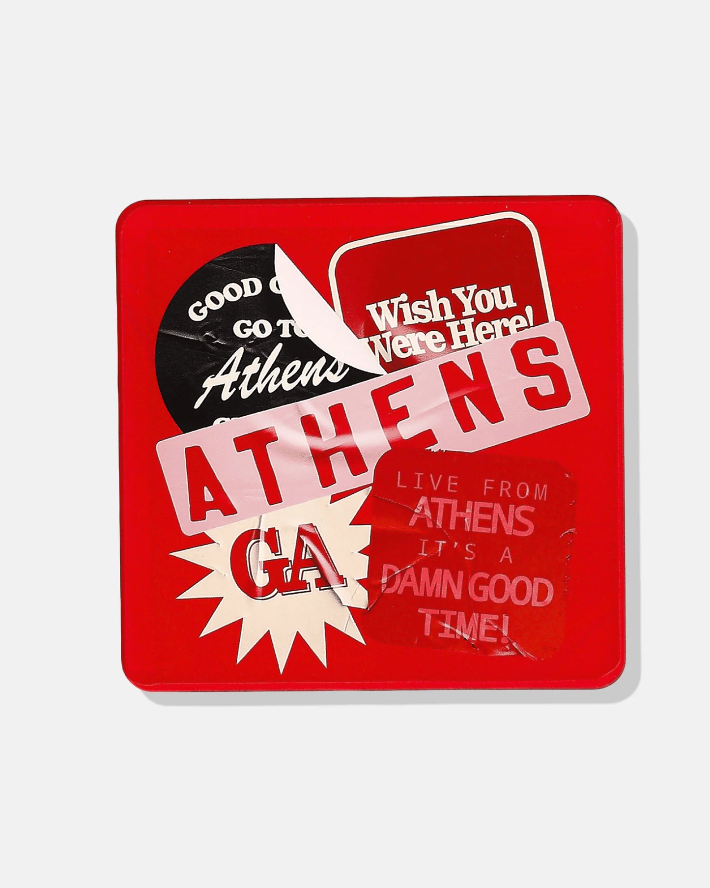 Tart by Taylor - Coaster - Acrylic Tailgate - Athens