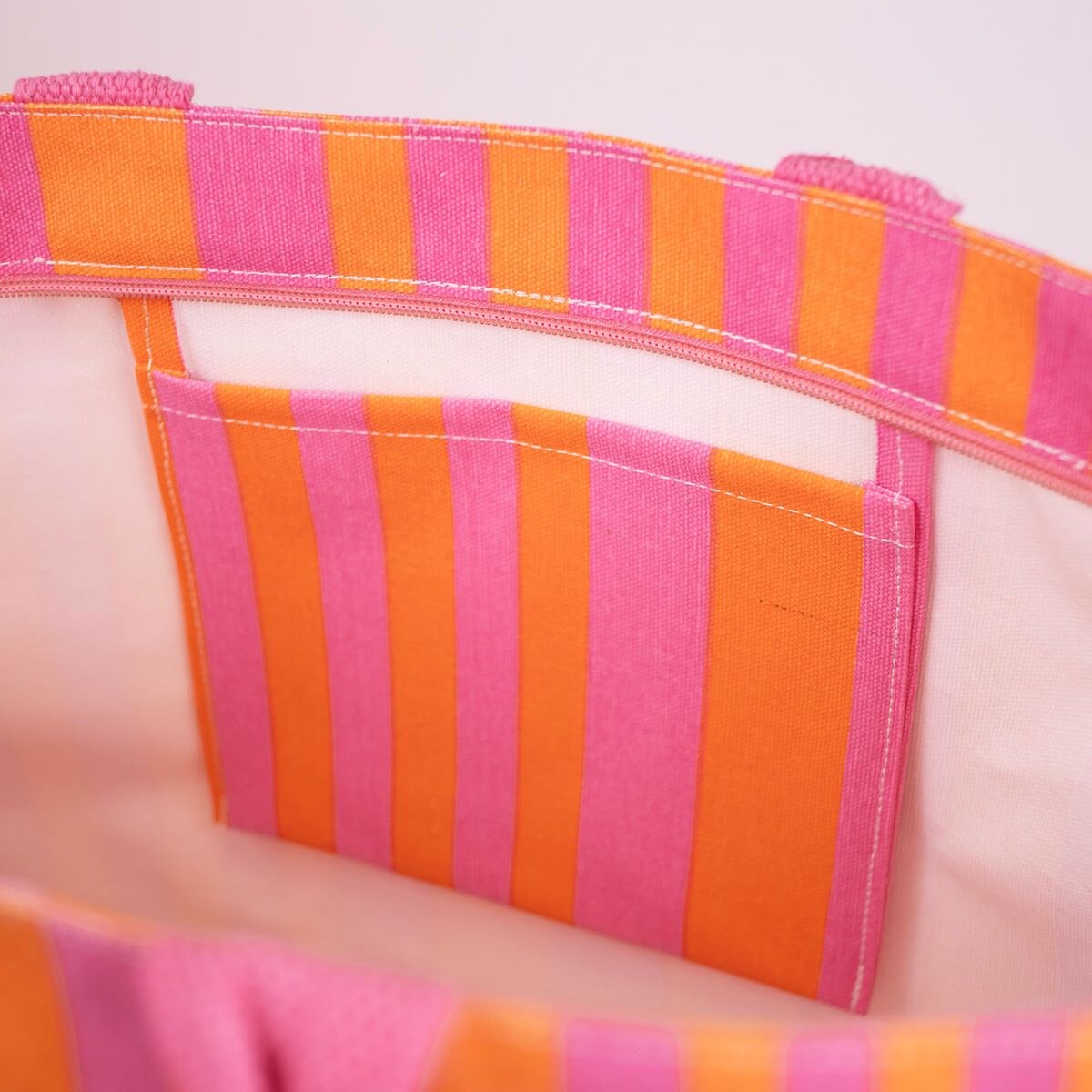 The Royal Standard - Caroline Durham Tote - Pink Orange - Findlay Rowe Designs