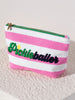 Pickleballer Zip Pouch - Pink - Findlay Rowe Designs