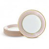 Caspari - Salad Dessert Plates - Watercolor Petal Pink - Findlay Rowe Designs