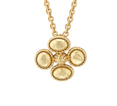 Capucine de Wulf - Necklace - Berry Clover Station - 18in - Gold