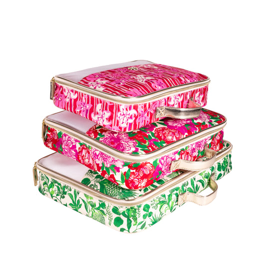 Lilly Pulitzer - Packing Cube - Maggies Bouquet/Covent Garden - Findlay Rowe Designs