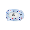 Teleties - Flat Round Hair Clip - United We Sparkle - Medium - Findlay Rowe Designs