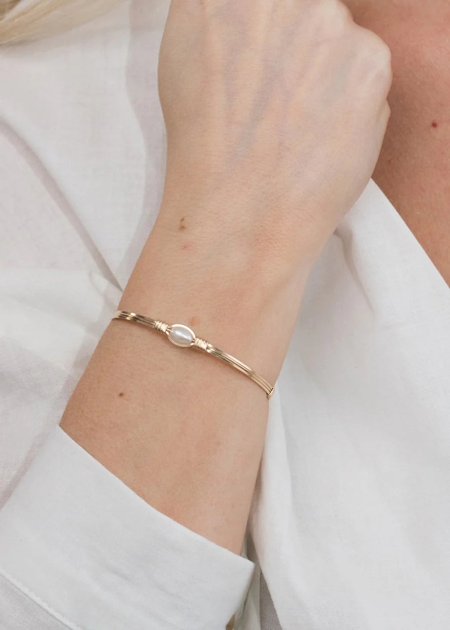 Ronaldo - Bracelet - Pearl of My Heart - 7 inches - Findlay Rowe Designs