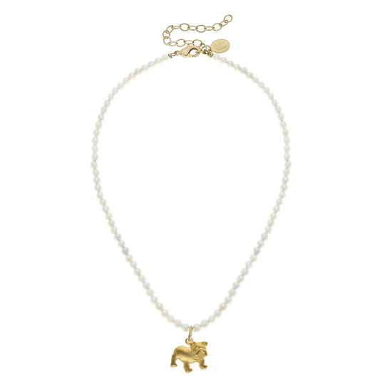 Susan Shaw - Necklace - Alys Bulldog Pearl