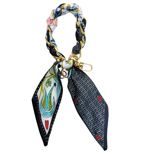 Queens Design - Scarf Phone Wristlet - Findlay Rowe Designs