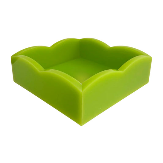 Laura Park - Cocktail Napkin Holder - Acrylic - Green - Findlay Rowe Designs