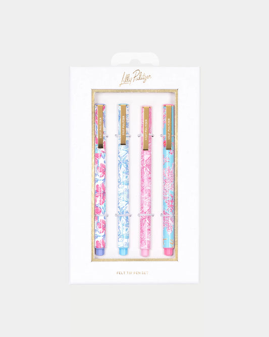 Lilly Pulitzer - Felt Tip Pen Set - Findlay Rowe Designs