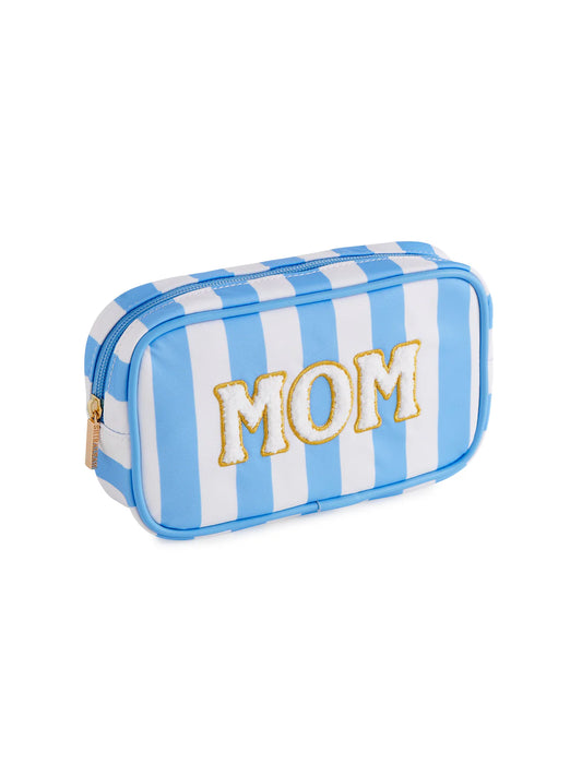 Shiraleah - Mom - Zip Pouch - Blue - Findlay Rowe Designs