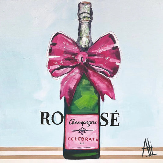 Cadeau Rosé Beverage Napkin - Findlay Rowe Designs