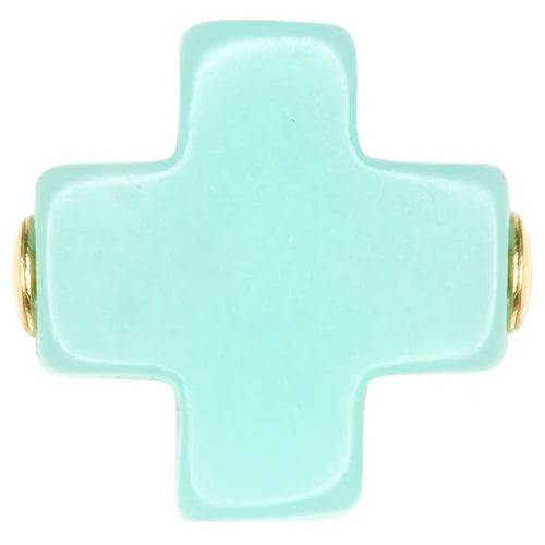 Enewton - Necklace Gold - Signature Cross Small - Mint - Findlay Rowe Designs