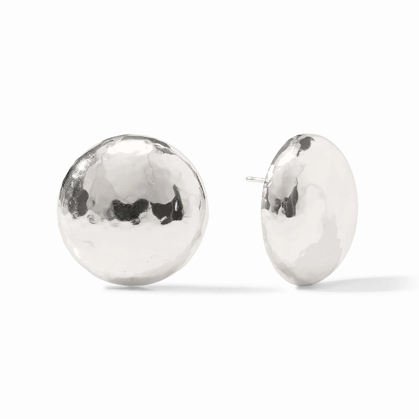 Julie Vos - Earrings - Solara Statement Stud- Silver