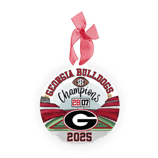 Glory Haus - Ornament - 2025 SEC Champions UGA