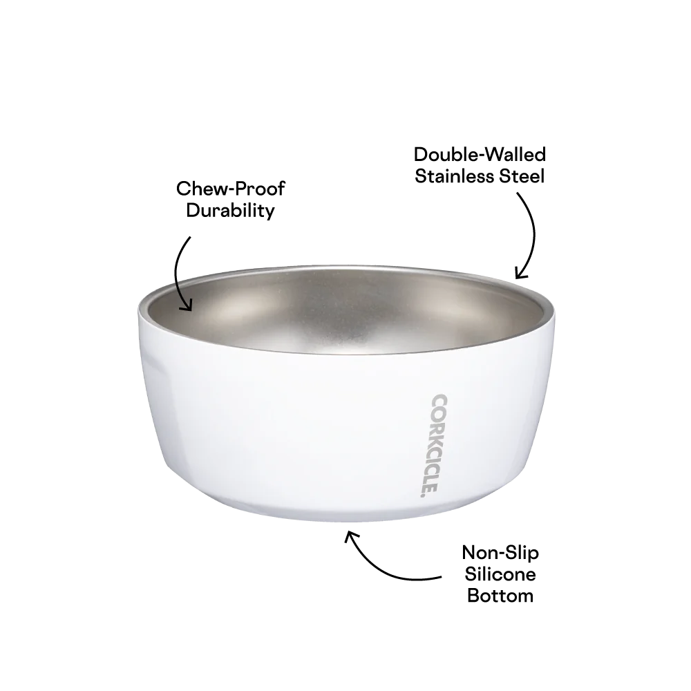 Corkcicle- STAINLESS STEEL DOG BOWL - Findlay Rowe Designs