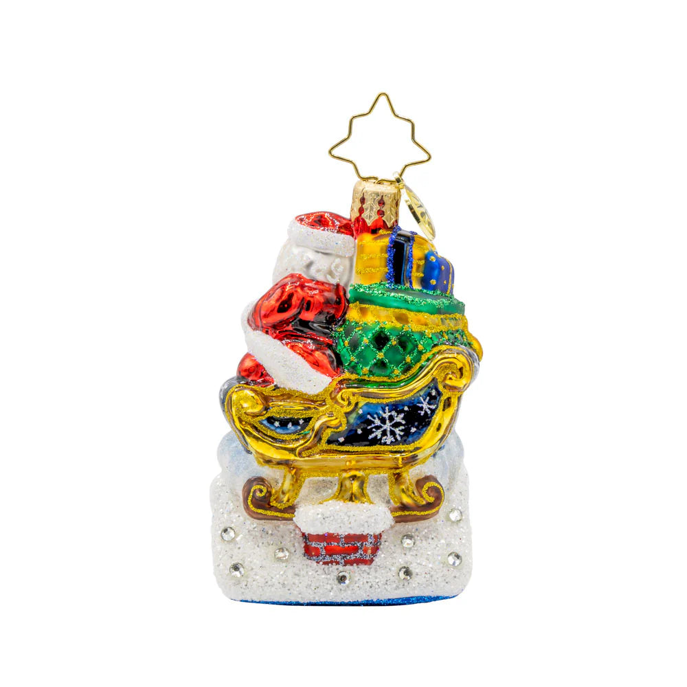 Christopher Radko - Ornament - Rooftop Parking Santa 2025 Gem