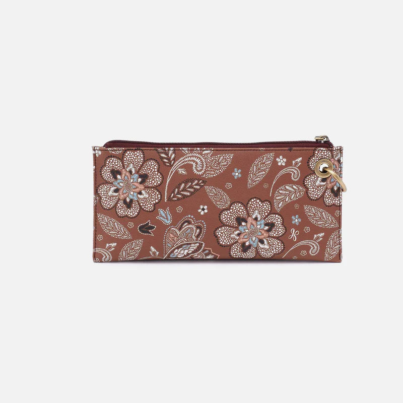 Vida Wristlet - Coated Canvas - Country Road Bloom - Findlay Rowe Designs