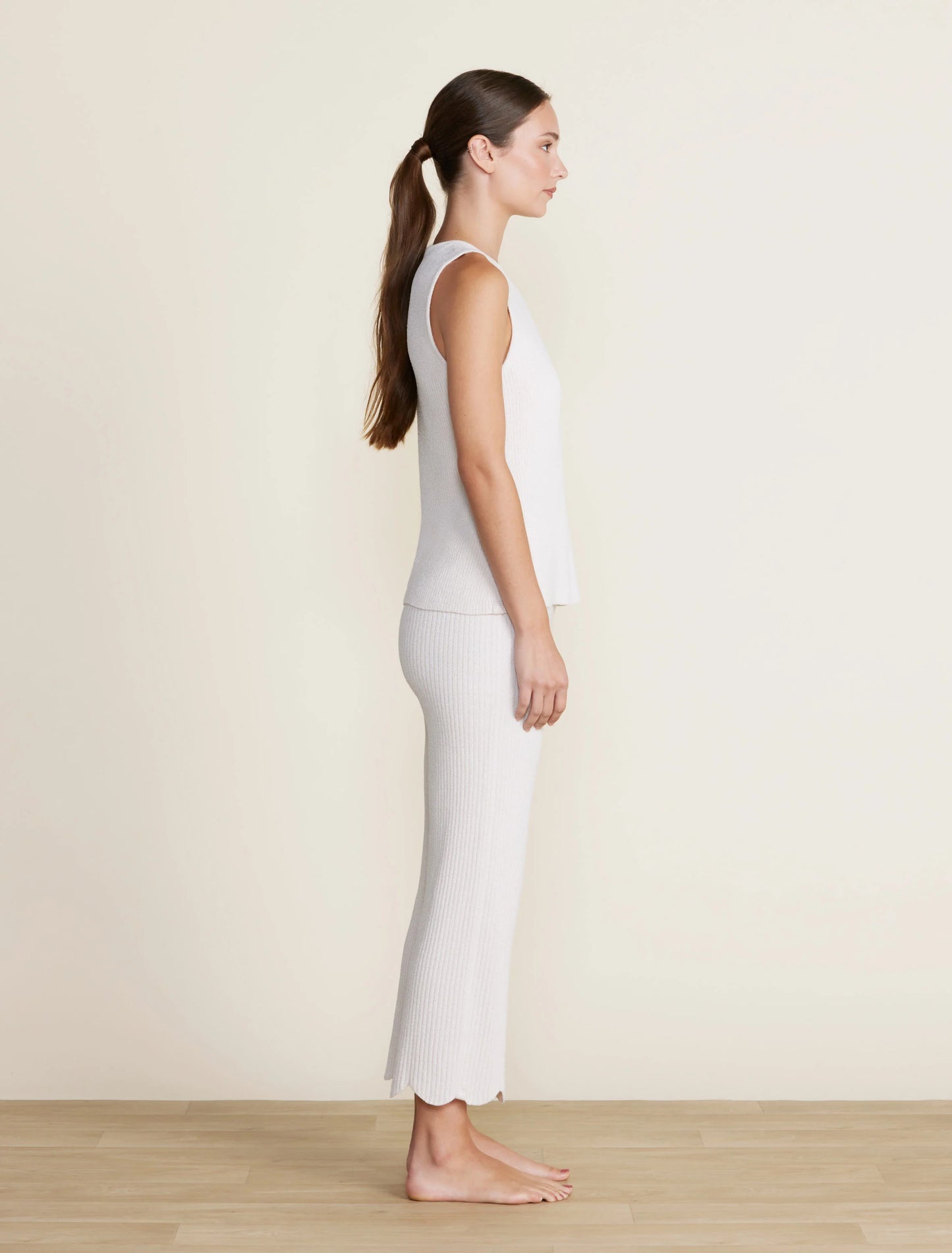 Barefoot Dreams -  Ribbed Tank - CozyChic Ultra Lite® - Sand Dune - Findlay Rowe Designs