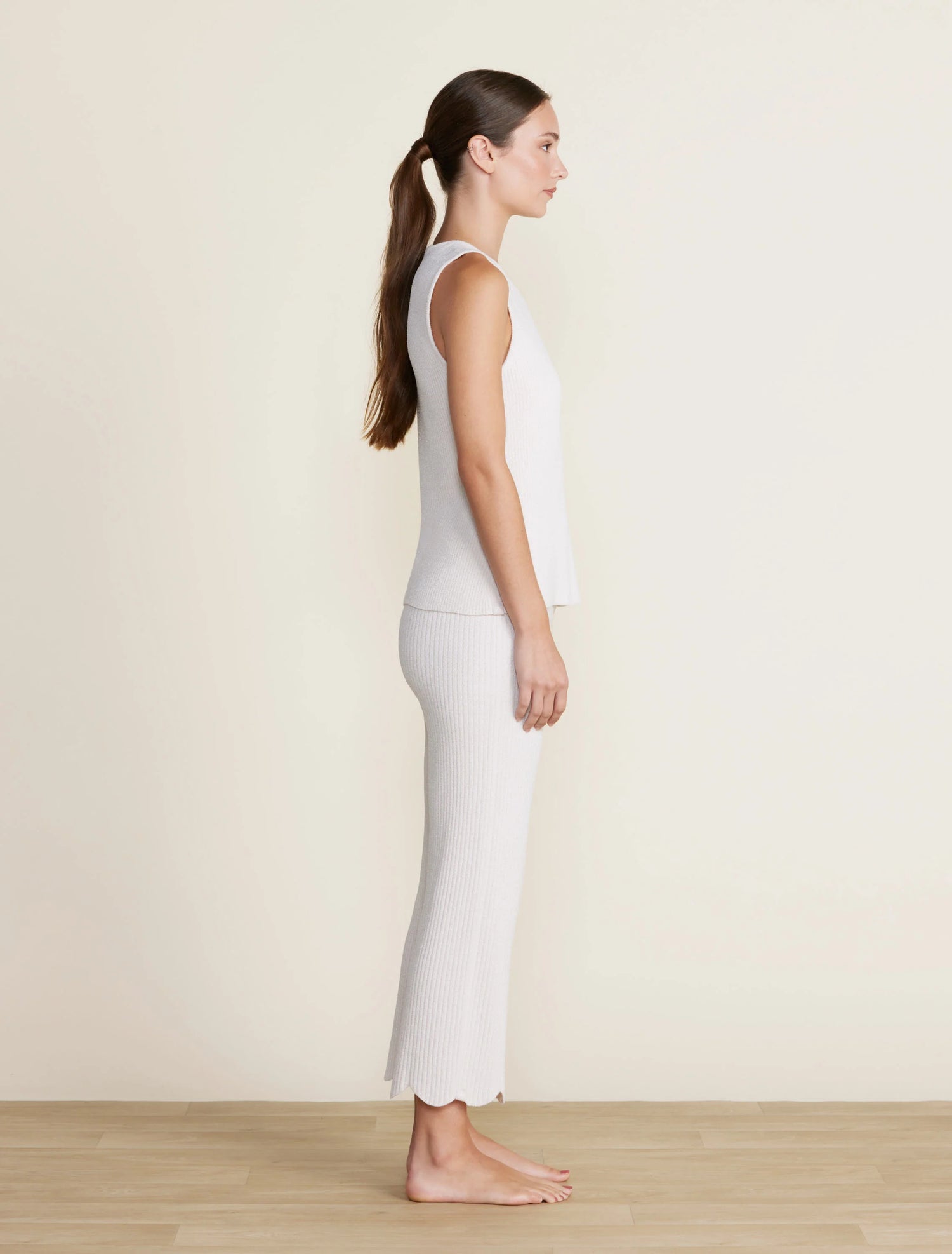 Barefoot Dreams -  Ribbed Tank - CozyChic Ultra Lite® - Sand Dune - Findlay Rowe Designs