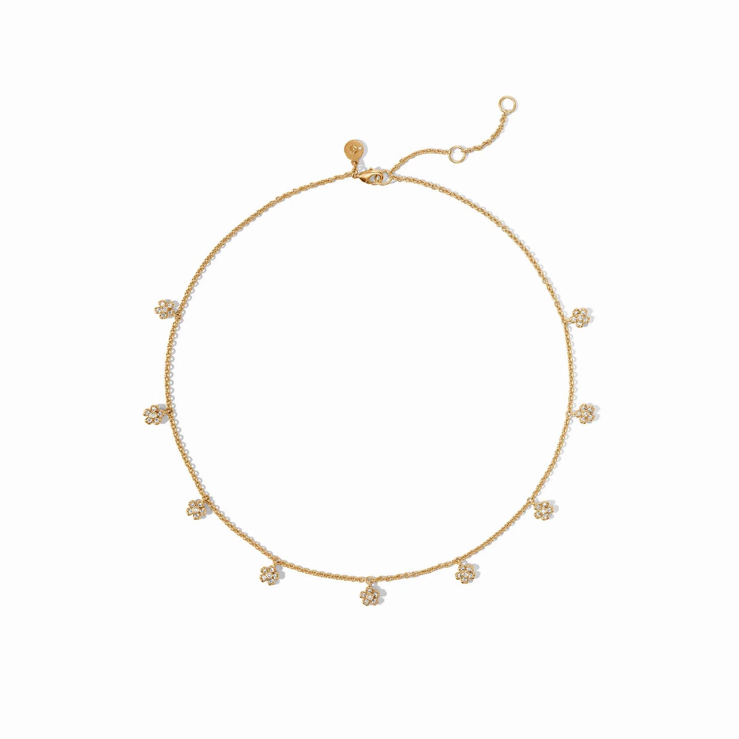 Julie Vos - Laurel Delicate Charm Necklace - Findlay Rowe Designs