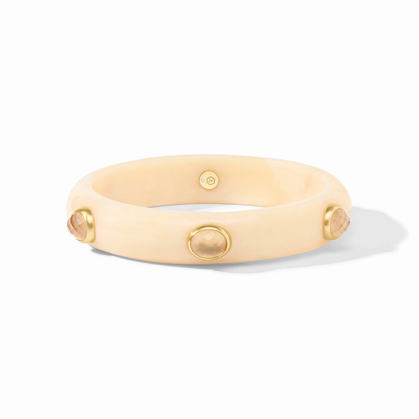 Julie Vos - Bangle - Carnaby Stone - Ivory - Medium - Findlay Rowe Designs