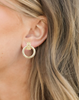 Natalie Wood - Earring - Enchanted Doorknocker Earrings - Gold - Findlay Rowe Designs