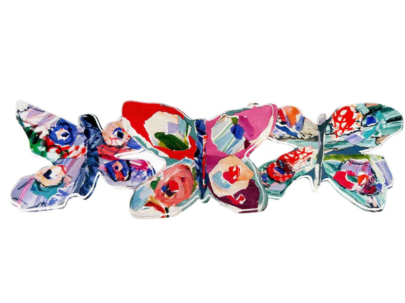 Lauren Dunn - Acrylic Art - Red Butterfly - Bitty - Findlay Rowe Designs