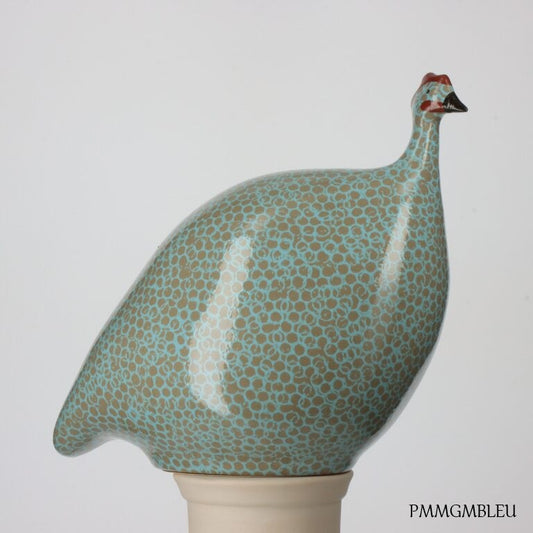 Guinea Fowl - Medium - Gray Speckled Sky Blue - Findlay Rowe Designs