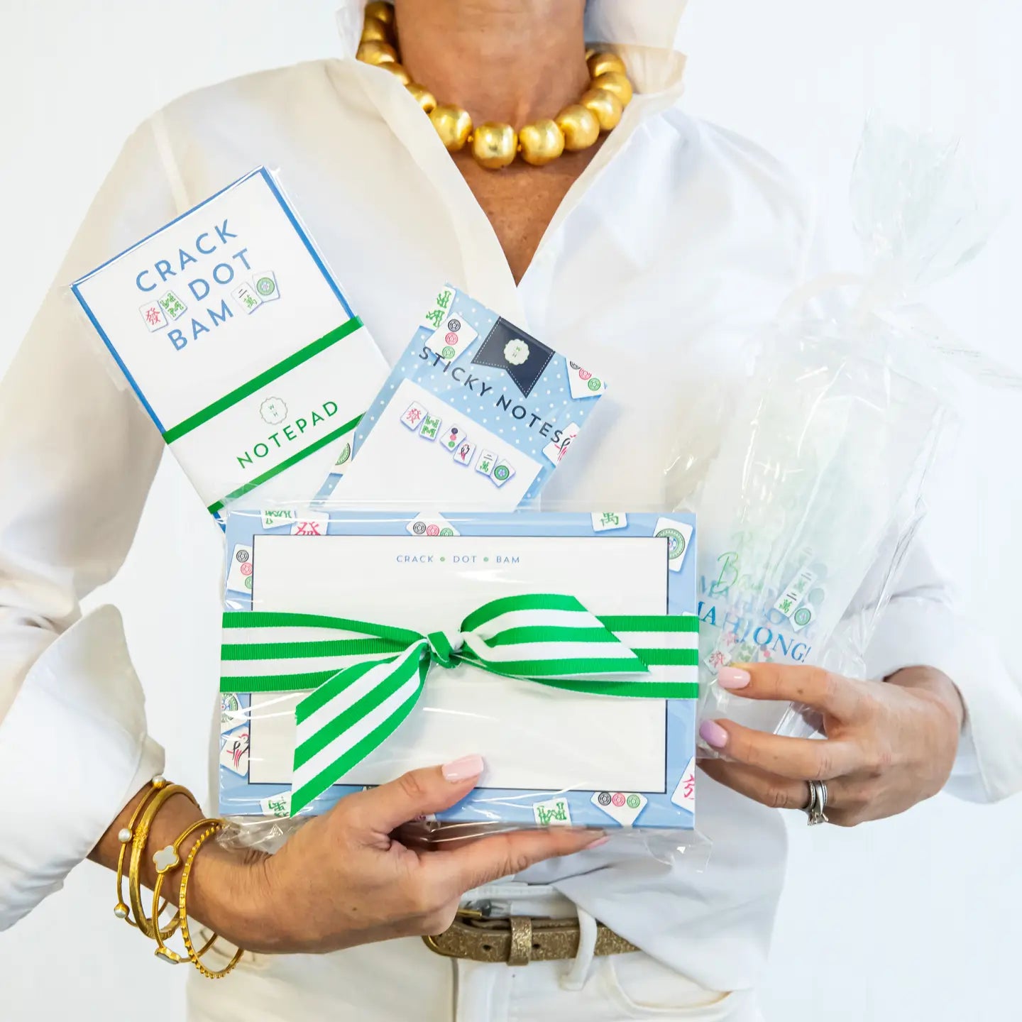 Frosted Party Cups - Let's Mahjong - Findlay Rowe Designs